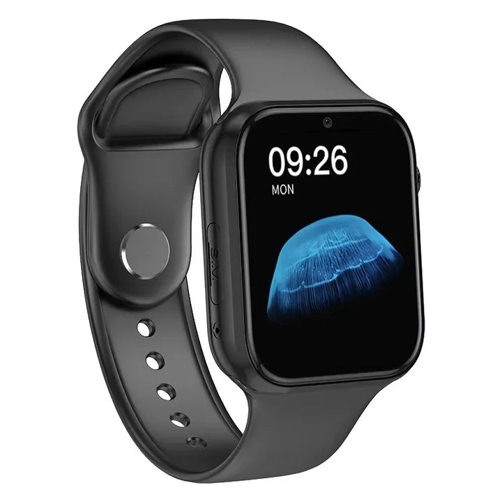 Ceas inteligent Afisaj 1.75 inch, Monitorizare Sanatate, Activitati Sportive, Apeluri prin Bluetooth, Rezistent la Apa, Culori Diverse